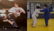 Watch: Disha Patani does a high-octane action stunt on camera, is BTS V her Inspiration?