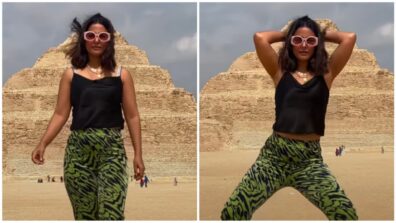 Watch: Hina Khan and her ‘cheap thrills’ at Egypt, video goes viral