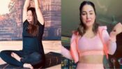 Watch: Hina Khan drops stunner workout video in bralette, Divyanka Tripathi shares yoga moment