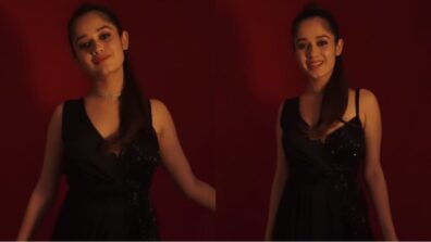 Watch: Jannat Zubair does a swag dance in her glittery all black outfit