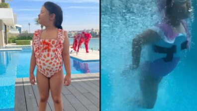 Watch: MS Dhoni’s 6-year old daughter Ziva Dhoni dives in swimming pool alone, enjoys underwater fun ahead of birthday