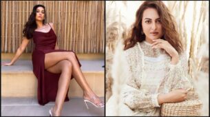 Watch: Nora Fatehi and Sonakshi Sinha are ‘thunderous’ beauties in jaw-dropping snaps, whom are you crushing on before Valentine’s Day?