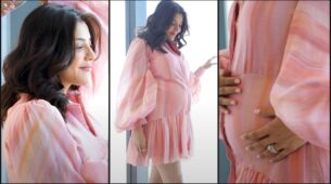 Watch: Pregnant Kajal Aggarwal does super adorable ramp walk, gives serious ‘mommy-to-be’ lifestyle goals