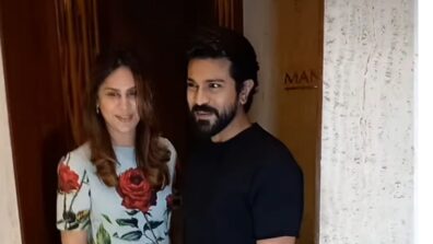 Watch: Ram Charan and Upasana Konidela enjoy dinner at Manish Malhotra’s house, see viral video