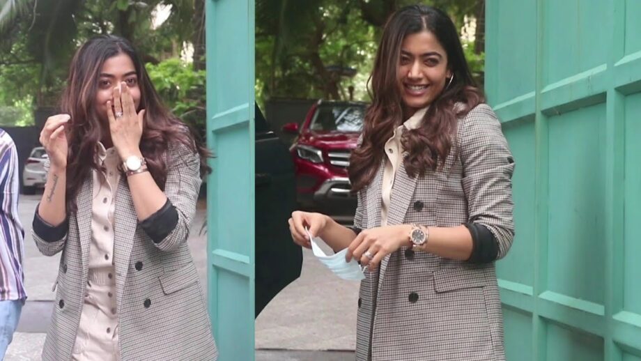 Watch: Rashmika Mandanna’s Cutest Paparazzi Video, Take A Look - 0