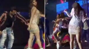 Watch: Salman Khan fails to pull off ‘Jumme Ki Raat’ step with Pooja Hegde during Da-bangg tour, gets trolled