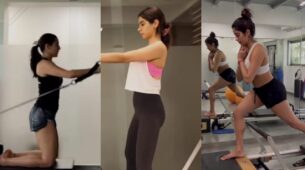 Watch: Sara Ali Khan, Janhvi Kapoor & Khushi Kapoor are the Pilates Girls of Bollywood