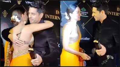 Romantic Hug: Sidharth Malhotra’s dapper suit look and Kiara Advani’s saree style grabs eyeballs, fans get ‘perfect couple’ vibes