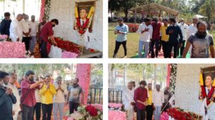 Watch: Thalapathy Vijay gives emotional tribute to late Puneeth Rajkumar at Bengaluru, pics go viral