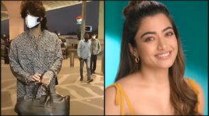 Watch: Vijay Deverakonda keeps it casual in latest airport look, rumoured GF Rashmika Mandanna says, “I am really excited…”