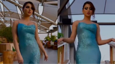 What A Babe: Urvashi Rautela dazzles in blue bodycon outfit, shares ‘love advice’ ahead of Valentine’s Day