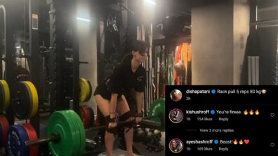 What A Beast: Disha Patani lifts 80kgs in gym like a pro, rumoured BF Tiger Shroff’s family members love it