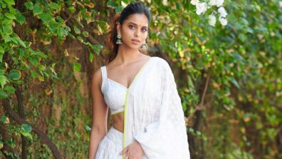 What A Beauty: Suhana Khan stuns in Manish Malhotra limited edition white lehenga, Gauri Khan says ‘PURE…’