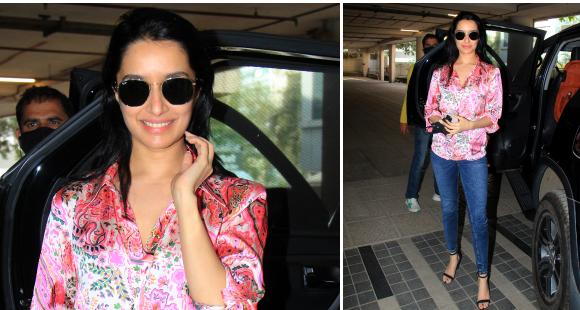 With A Satin Patterned Shirt And Jeans, Shraddha Kapoor Makes Casuals Look The Best - 1