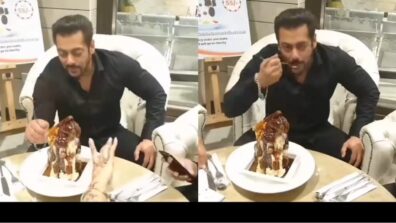 Yummy Milkshake Dipped With Chocolate Sauce: A sneak-peek into Salman Khan’s special cheat meal