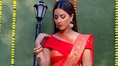 Learn How To Wear Sarees Like Hina Khan And Look Voguish