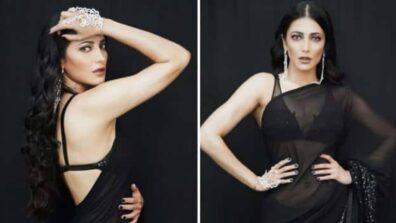 3 Times When Shruti Haasan Proved That Black Sarees Look Stunning On Her