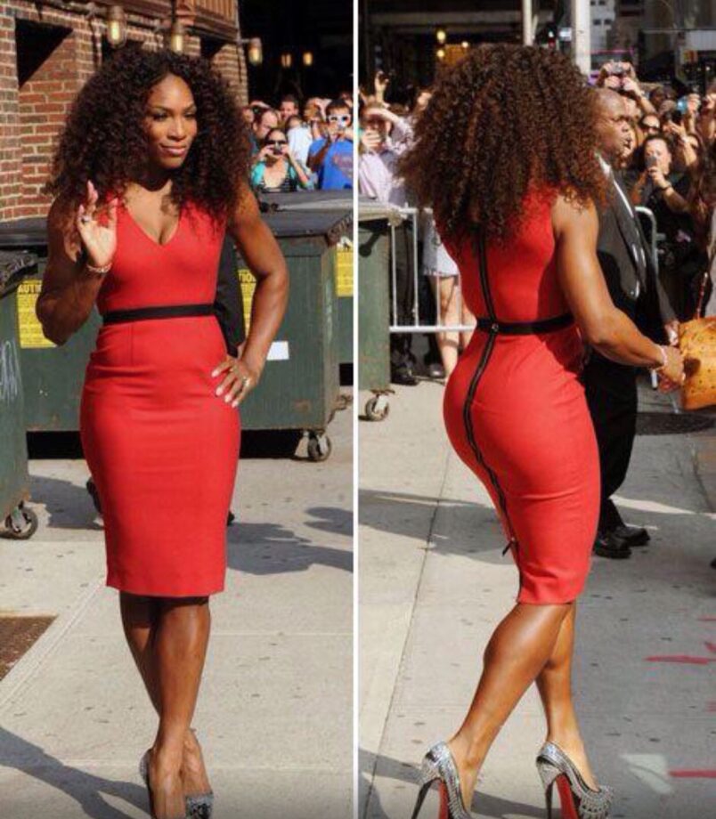 Best Of Serena Williams’s Red Dress Collection - 2