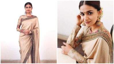 Keerthy Suresh Made Style Statements In Ethnic Costumes From Sabyasachi To Raw Mango, Take A Look