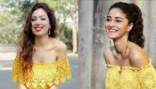 [Fashion Battle] Munmun Dutta Or Ananya Panday: Divas Who Donned The Yellow Off-Shoulder Mini Lace Dress?