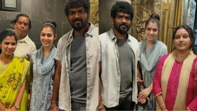 Adorable moment: Nayanthara and Vignesh Shivan spotted with Chennai Mayor Priya Rajan