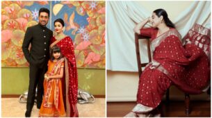 Aishwarya Rai Bachchan Vs Vidya Balan: Who Looks Better In Red Banarasi Saree?