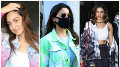 Alia Bhatt, Kiara Advani and Deepika Padukone crush on tie-dye denim jacket style, take cues