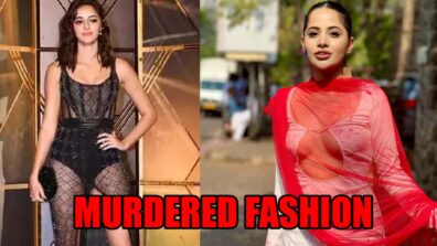 Ananya Panday To Urfii Javed: Stars Who Nearly Murdered Fashion With Their Outfits