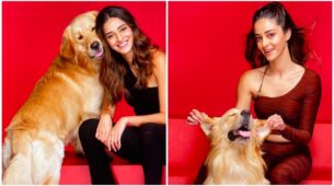 Ananya Panday’s ‘pawdorable’ moment with cute doggos on sets would leave you overjoyed