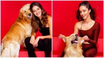 Ananya Panday’s ‘pawdorable’ moment with cute doggos on sets would leave you overjoyed