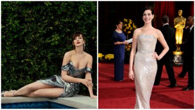 Anne Hathaway’s Top 5 Sequined Dress Moments