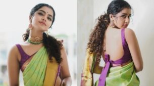 Anupama Parameswaran Looks Stunning In Sarees: Check Out These Lovely Looks