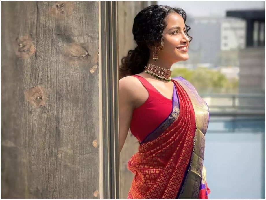 Anupama Parameswaran Looks Stunning In Sarees: Check Out These Lovely Looks - 2