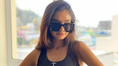 Anushka Sen Looks Stunning In A Black Workout Set, See Viral Pics