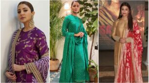 Anushka Sharma, Alia Bhatt and Aishwarya Rai Bachchan vibe magical with couturier Sabyasachi