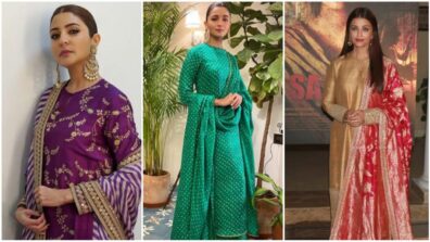 Anushka Sharma, Alia Bhatt and Aishwarya Rai Bachchan vibe magical with couturier Sabyasachi