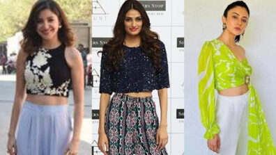 Anushka Sharma, Athiya Shetty and Rakul Preet Singh flaunt curvaceous midriffs in crop top and palazzo pants, see viral pics