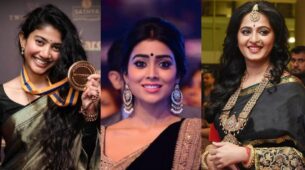 Anushka Shetty, Sai Pallavi, Or Shriya Saran: Who Styled The Golden Black Saree The Best?