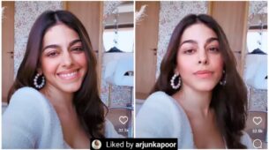 Arjun Kapoor goes awestruck with Alaya F’s divine look in white