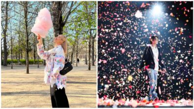 ARMY Blinks Special: Blackpink’s Lisa enjoys yummy cotton candy, BTS member Suga blushes