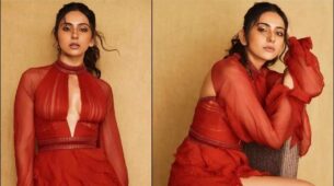 As Hot As Fire: Rakul Preet Singh Slays In Red Outfits