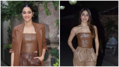 Who Wore Brown Leather Pants Better: Alaya F Or Ananya Panday