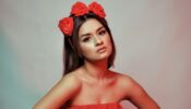 Avneet Kaur Is Heating Things Up With Her Red Separates; See Pics