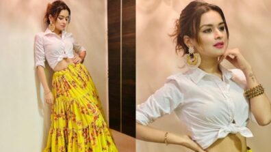 Avneet Kaur Knows How To Style Shirt With Indian Outfit, See Viral Pics