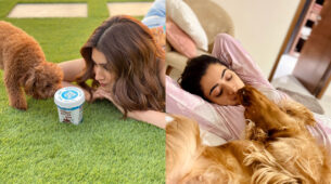 Awesome Pawsome: Kriti Sanon and Rashmika Mandanna can’t stop pampering their dogs, see cute posts