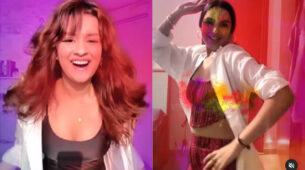 Balam Pichkari Baby: Avneet Kaur and Jasmin Bhasin kickstart Holi 2022 celebration in style, fans can’t keep calm
