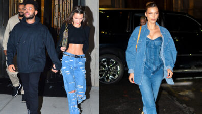 Bella Hadid Looks Gorgeous In Complete Denim Outfits, Have A Look