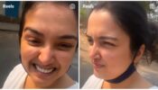 Bhojpuri babe Aamrapali Dubey enjoys bike ride with father, listens to THIS popular Amitabh Bachchan song