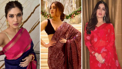 Bhumi Padnekar’s Saree Looks Are Stunning, Take A Look At These Pictures