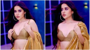 Bigg Boss OTT fame Urrfii Javed takes off pallu in public, fans get Vidya Balan vibes from ‘Dirty Picture’